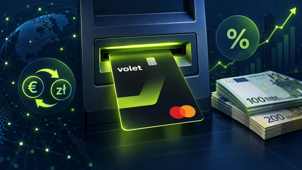Wypłata z bankomatu kartą Volet 3 Koszty wypłaty z bankomatu kartą Volet – opłaty i limity.