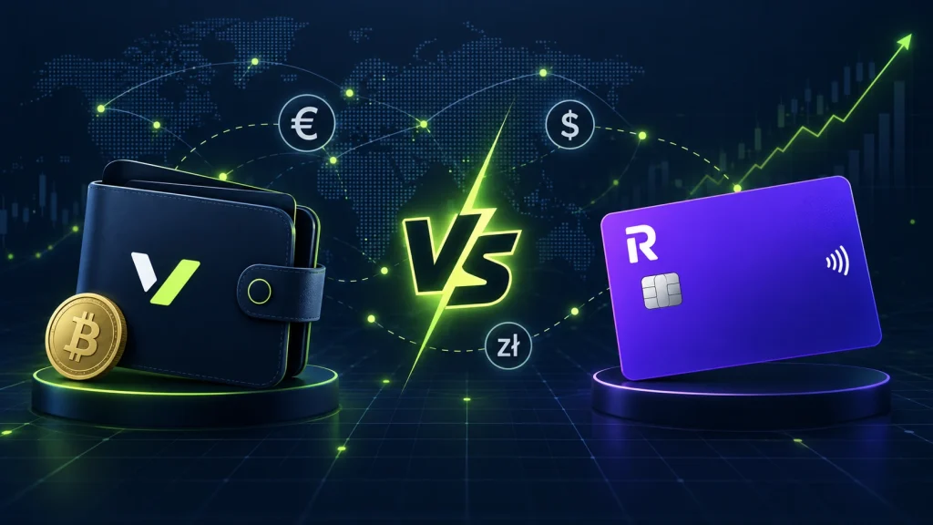 Volet vs Revolut: Porównanie opłat, kart i kursów walut 2 Porównanie Volet i Revolut – opłaty, karty i kursy walut.