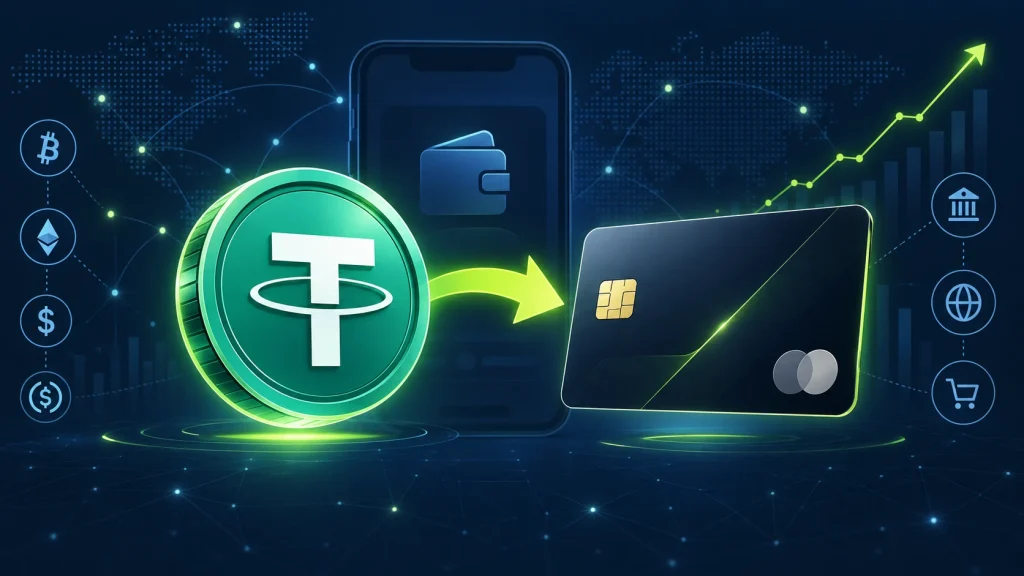 Jak wypłacić USDT na kartę Volet? 1 Wypłata USDT na kartę Volet – konwersja krypto na fiat.
